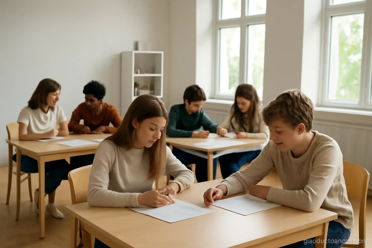 Thế giới thận trọng với màn hình ở bậc học thấp